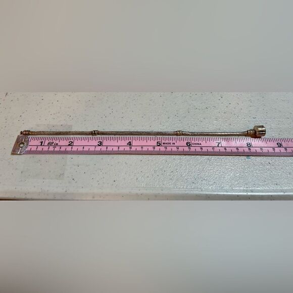 Pandora Compatible Bracelet 8.5” Silvertone - Picture 7 of 7